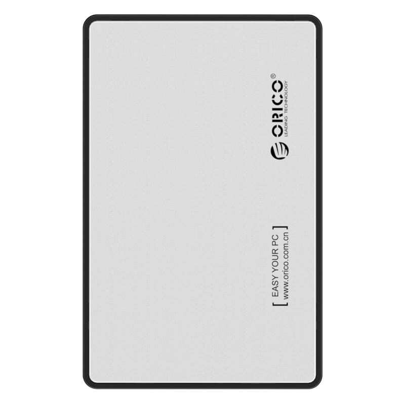 Orico - 2588US3-V1-SV-BP -  ORICO 2.5&quot; USB3.0 External HDD Enclosure - Silver