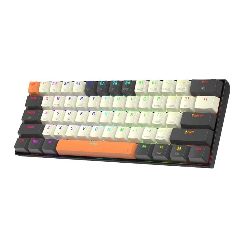 Redragon - RD-K644CGO-RGB-PRO -  REDRAGON MECHANICAL CARAZES PRO WIRELESS GAMING KEYBOARD