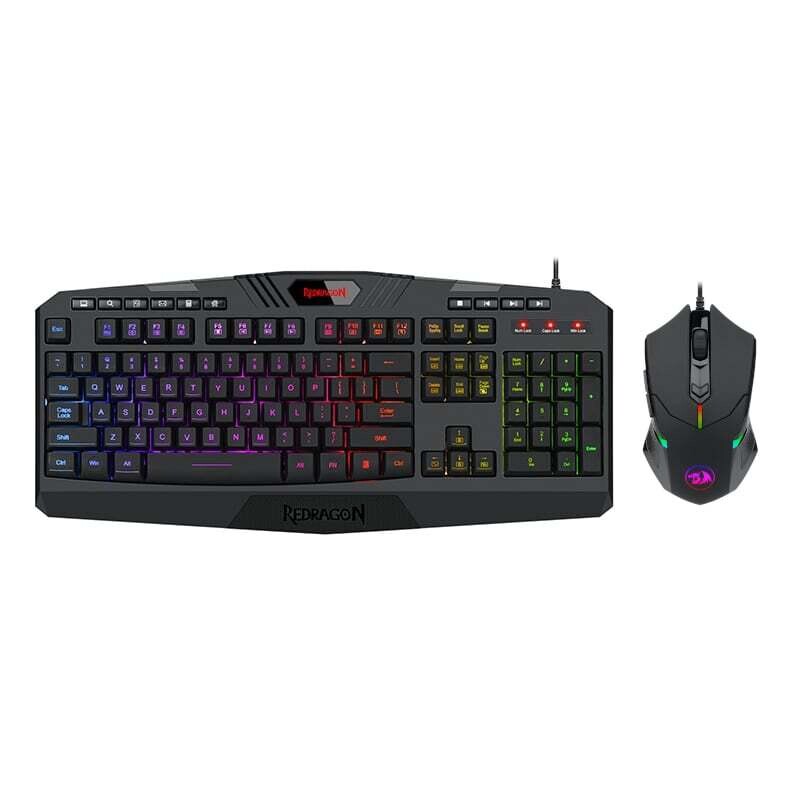 Redragon - RD-S101-5 -  REDRAGON 2IN1 (K503A-RGB|M601) Gaming Combo 1 - Black