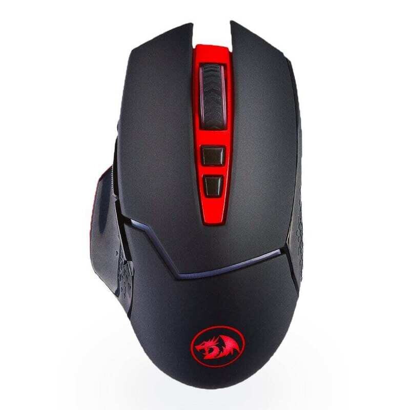 Redragon - RD-M690 -  REDRAGON MIRAGE 4800DPI Wireless Gaming Mouse - Black