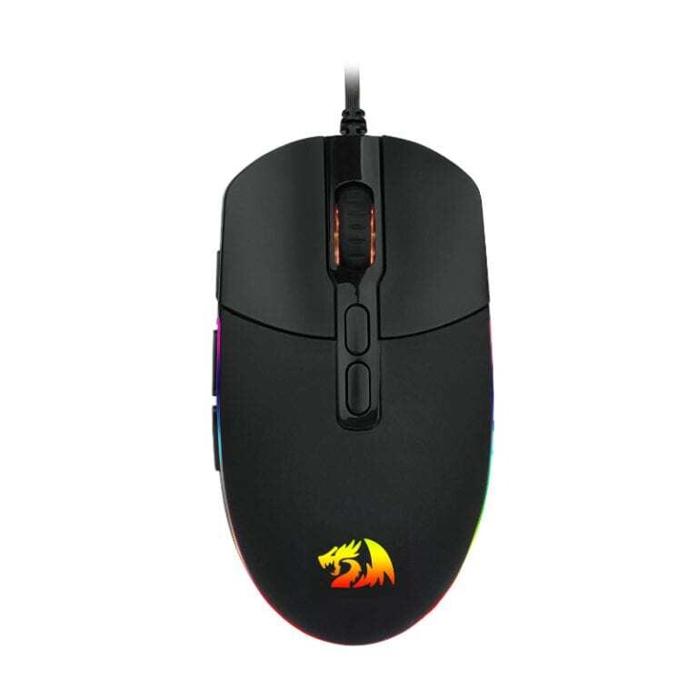 Redragon - RD-M719-RGB -  REDRAGON INVADER 10000DPI Gaming Mouse - Black