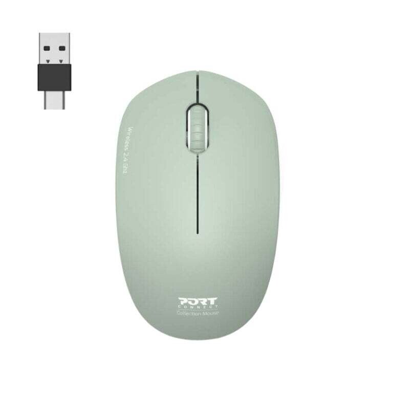 Port - 900543 -  Port Connect MOUSE COLLECTION II WIRELESS Olive