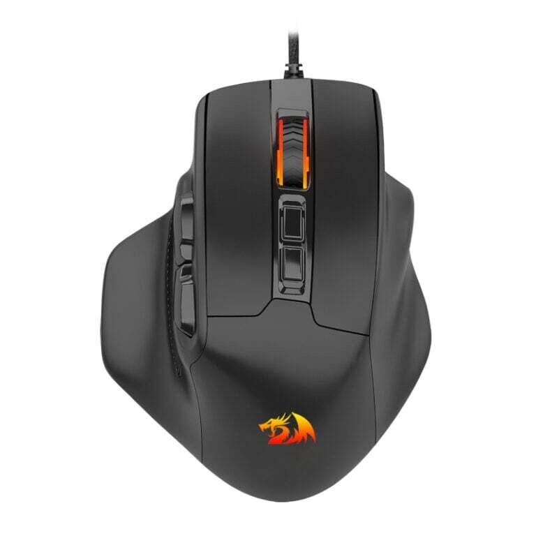 Redragon - RD-M806-RGB -  REDRAGON BULLSEYE Wired RGB Gaming Mouse - Black
