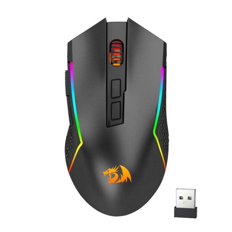Redragon - RD-M693-RGB -  REDRAGON Trident Pro 8000DPI RGB Gaming Mouse - Black