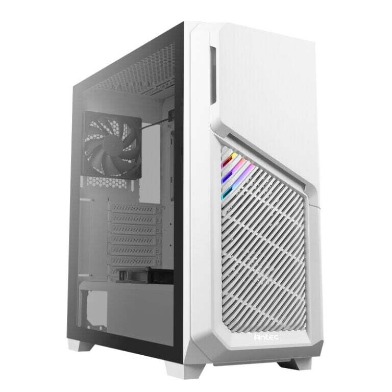 Antec - DP502 FLUX WHITE -  Antec DP502 ATX | Micro-ATX | ITX ARGB Mid-Tower Gaming Chassis - White