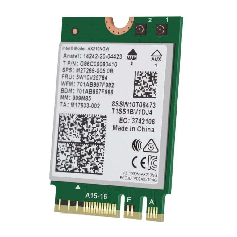 Intel- AX210NGW- Intel AX210 M.2 Wifi Card Module