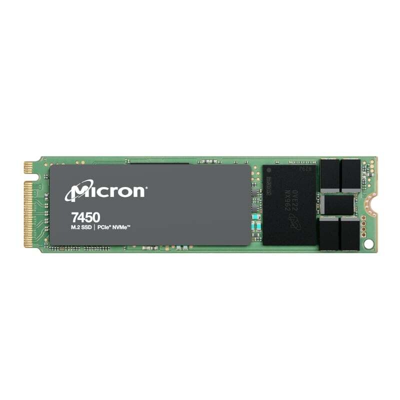 Micron - MTFDKBA960TFR-1BC1ZABYYR- Micron 7450 PRO 960GB M.2 NVMe SSD