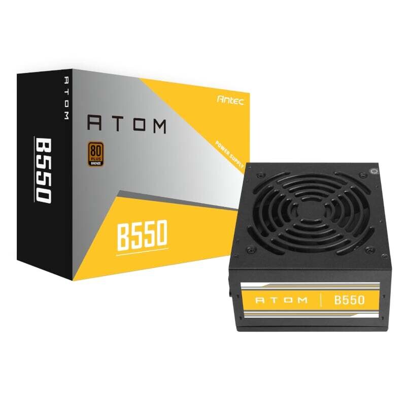 Antec- ATOM B550- Antec Atom B550 Non-Modular Power Supply