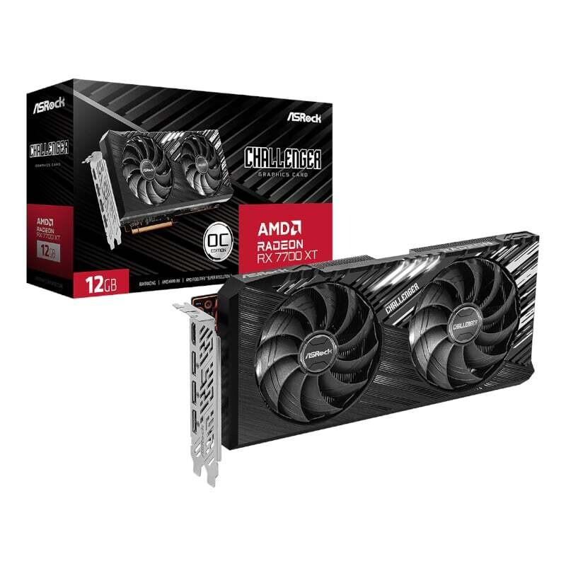 ASRock Radeon RX7700XT Challenger 12G OC