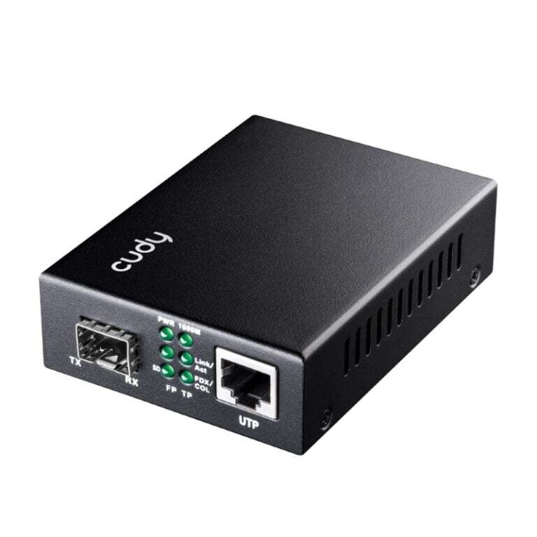 Cudy- MC220- Cudy Fibre to Gigabit Ethernet Media Converter