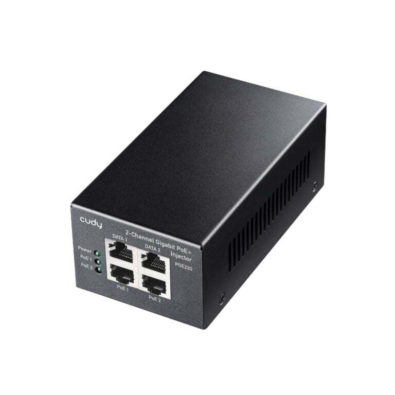 Cudy- POE220- Cudy 2-Channel 30W Gigabit PoE+ Injector