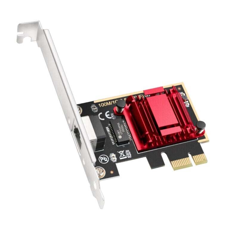 Cudy- PE25- Cudy 2.5Gbps PCI-E Ethernet Adapter