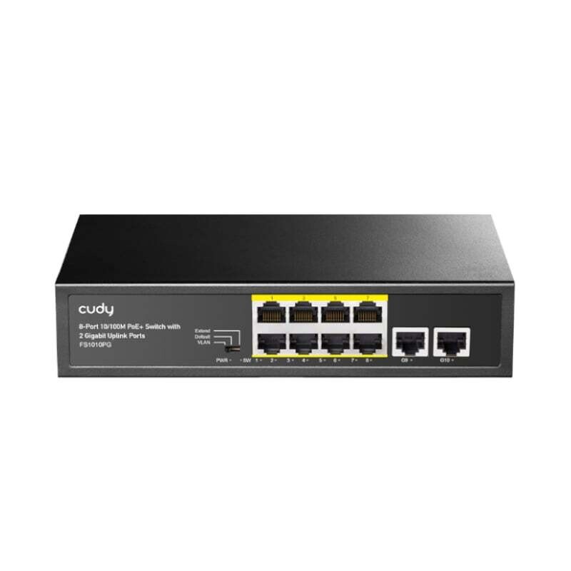 Cudy- FS1010PG- Cudy 10-Port Unmanaged PoE+ Switch