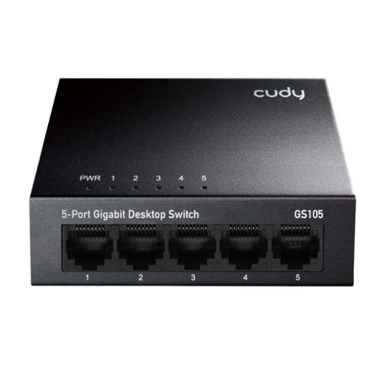 Cudy- GS105- Cudy 5-Port Gigabit Metal Switch