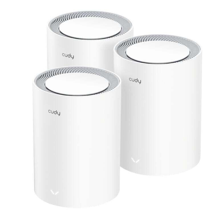 Cudy- M1800 3PACK- Cudy AX1800 WiFi 6 Mesh Kit 3-Pack