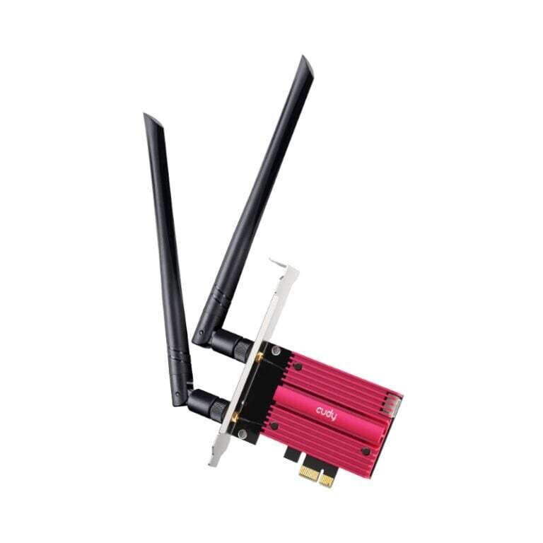 Cudy- WE3000S- Cudy AX5400 WiFi 6E PCI Express Adapter