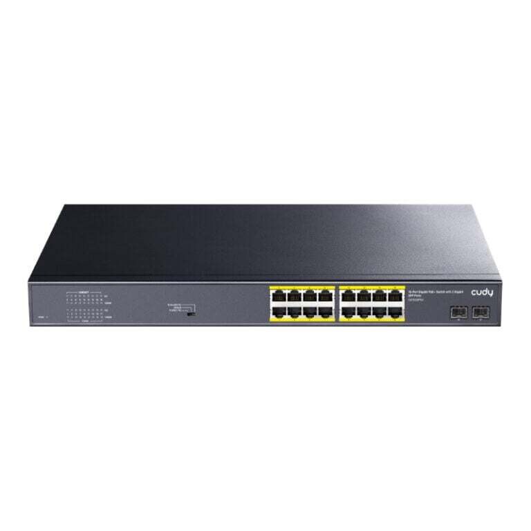 Cudy- GS1020PS2- Cudy 16-Port PoE+ Unmanaged Switch