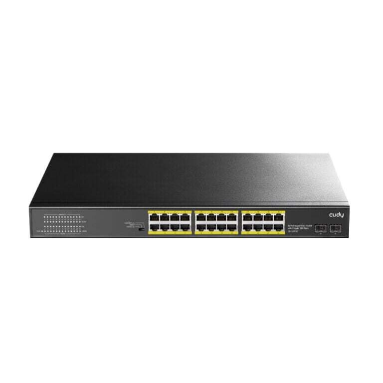 Cudy- GS1028PS2- Cudy 24-Port Gigabit PoE+ Unmanaged Switch