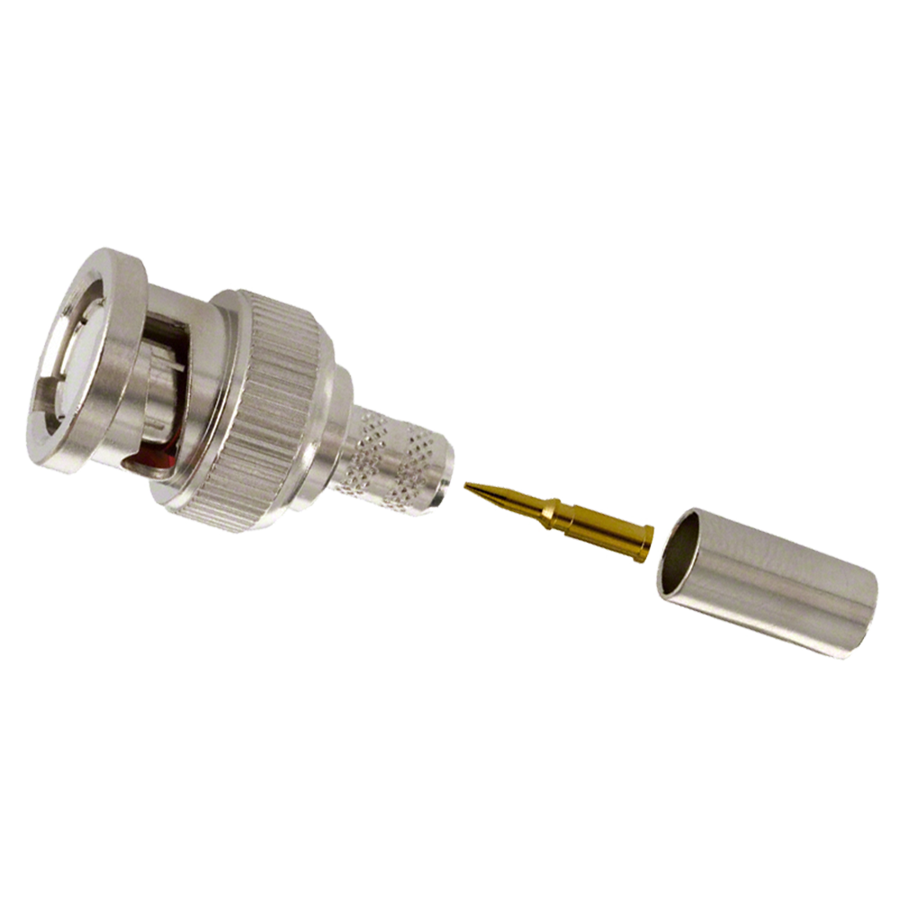 Provision ISR _PR-C13 -   BNC Plug (One Set With Three Pcs) For Ratchet BNC Cramping Tool-  BNC Plug 3Pcs