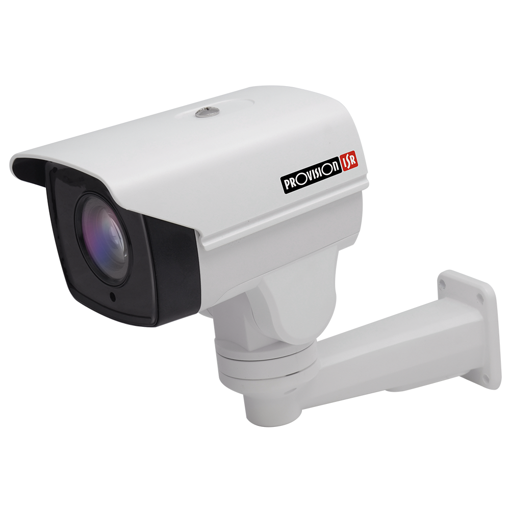 Provision ISR _I5PT-390AX4 -   PAN/TILT IR BULLET CAMERA WITH MOTORIZED VF LENS-  2MP AHD Bullet PTZ, 30FPS, 50m  IR LED Array, 1080P, 1.3&quot; CMOS Sensor, 4X Optical Zoom