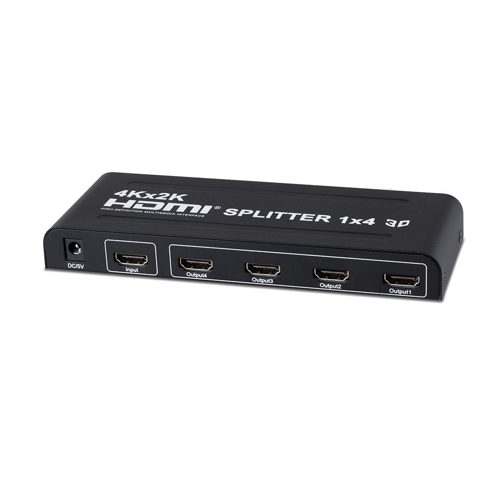 Provision ISR PR-SP104(4K) 1 to 4 HDMI Splitter  1 in 4 out supports 3D