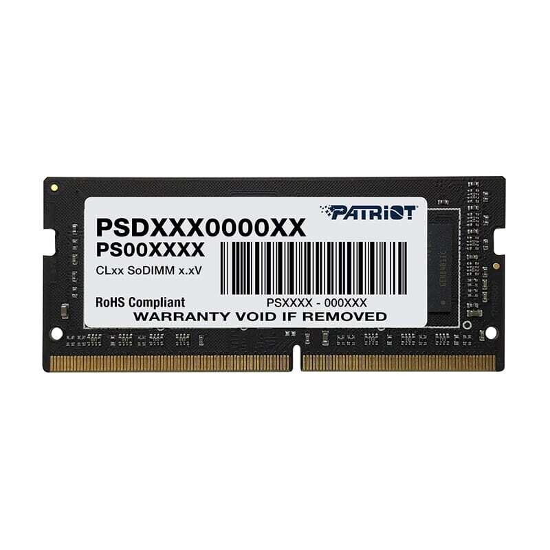 Patriot- PSD44G266641S -  Patriot Signature Line 4GB DDR4 2666MHz SODIMM Notebook Memory