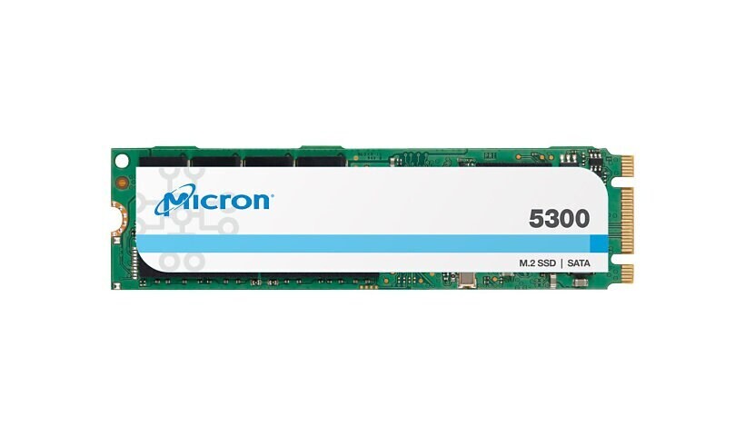 Micron - MTFDDAV480TDS-1AW15ABYYR- Micron 5300 PRO 480GB M.2 NVMe SSD