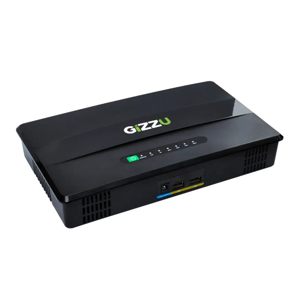 Gizzu  GU18W  GIZZU 18W 12000mAh Mini UPS LifePO4 - Black