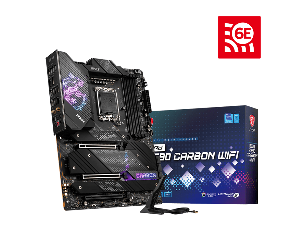 MSI MPG Z690 Carbon WIFI Intel LGA1700 ATX Gaming Motherboard