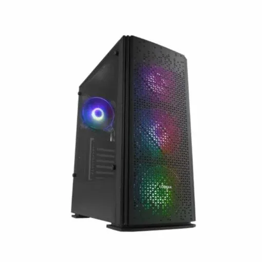 Raidmax H702 ATX Micro-ATX Mini-ITX ARGB Sync Mid-Tower Gaming Chassis Black