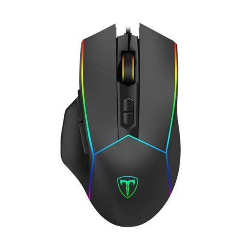 T-Dagger Camaro 12400DPI RGB Gaming Mouse - Black