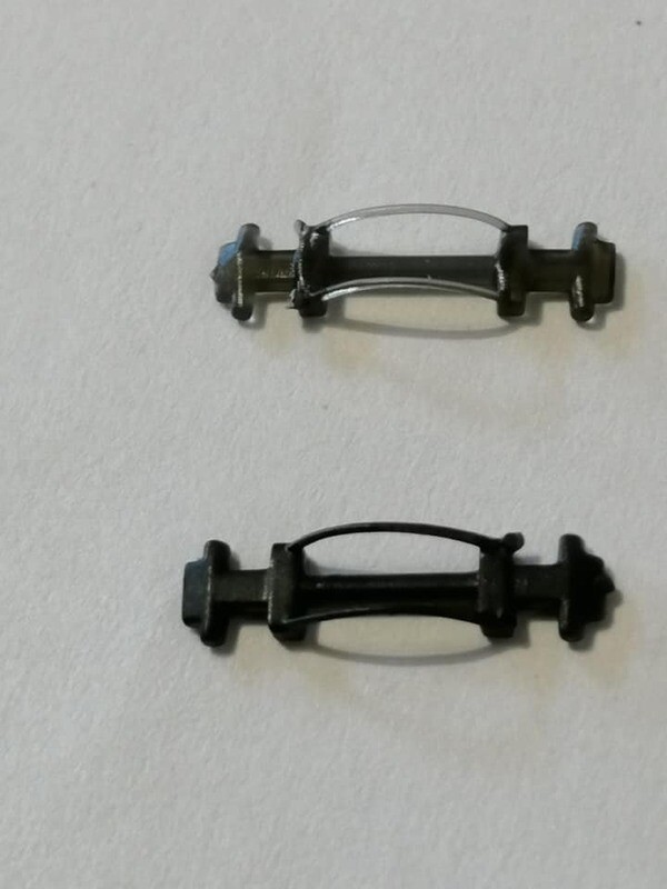 Coupling rod with brake hoses for NEM 355 shaft 10 pcs