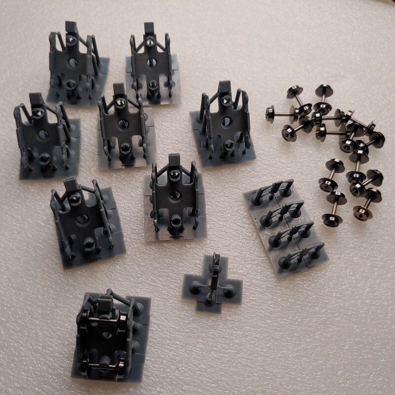 Henschel-Wegmann train replacement bogies