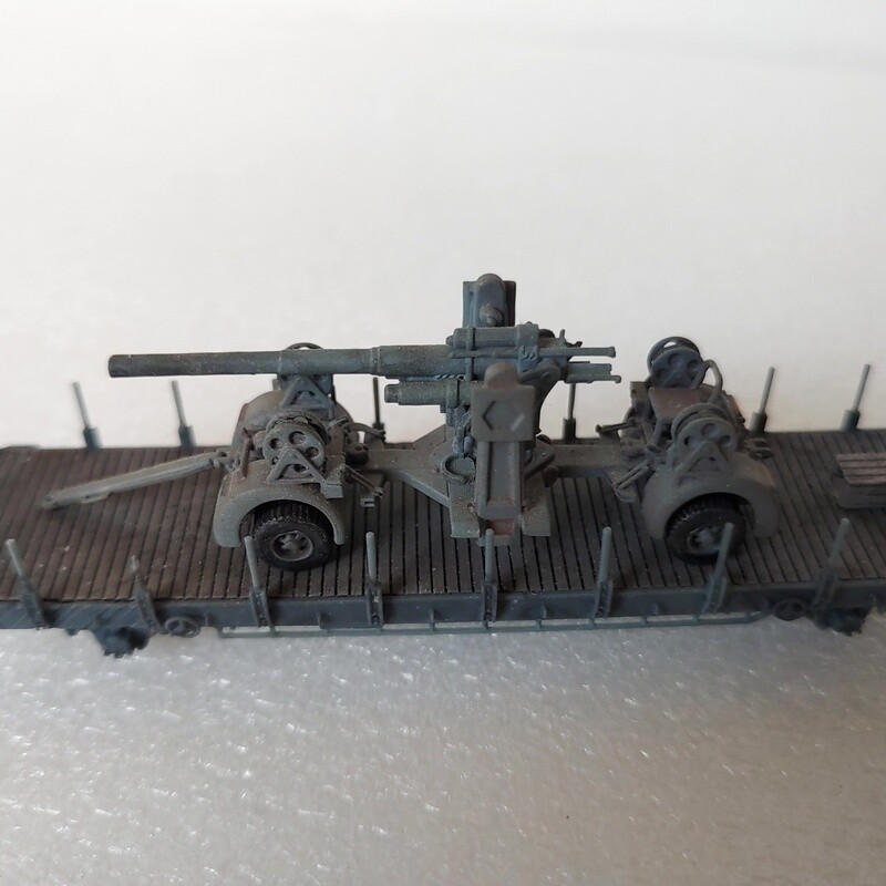 8.8 cm anti-aircraft gun with SdAh 202