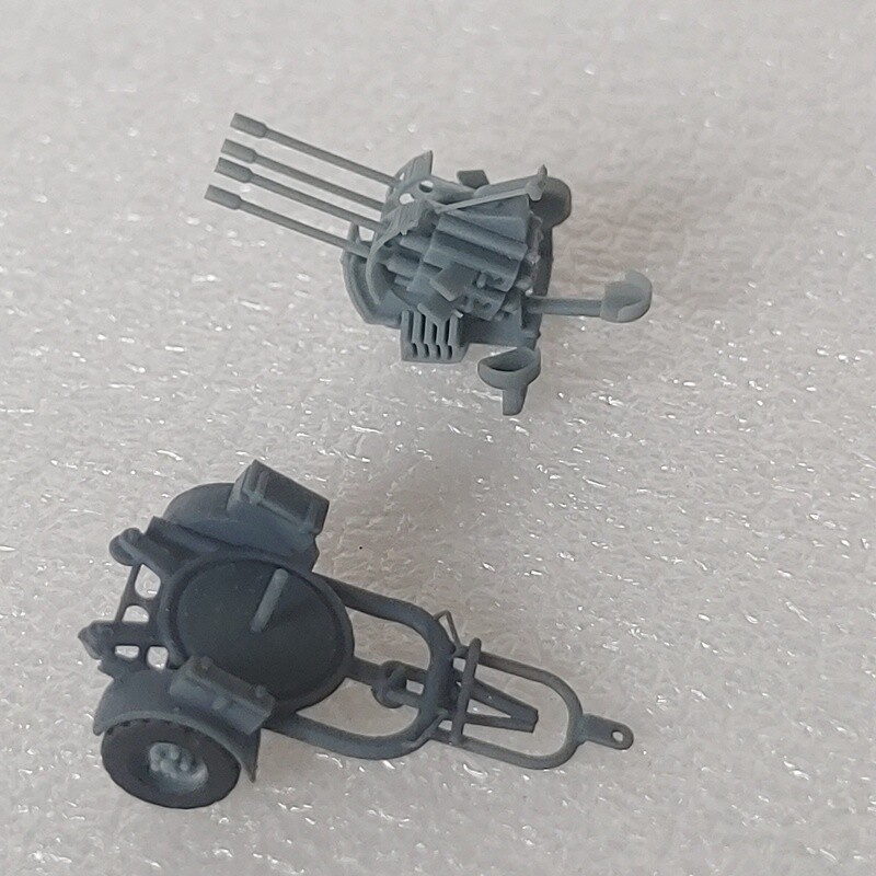 Flakvierling with SdAh 51