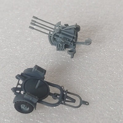 Flakvierling with SdAh 51