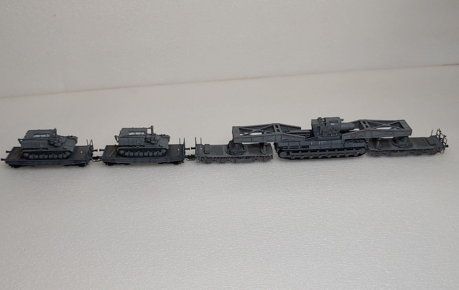 Mörser Karl  Railway transport set