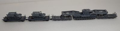 Mörser Karl Railway transport set