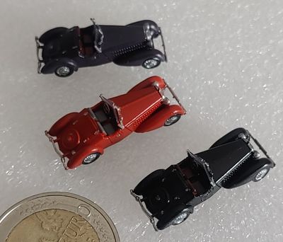 Audi Front 225 Roadster/ Gauge N/N Scale 1:160