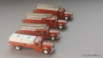 Magirus Deutz fire engine /water tank vehicle, track N