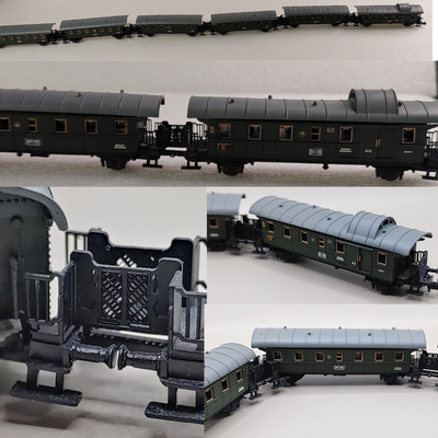 Donnerbüchse set gauge N 1:160, World first only at a.s.modellbahn