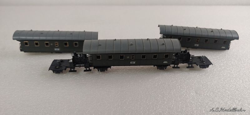 Donnerbüchse Set B, N Gauge 1:160 World first only at a.s.modellbahn