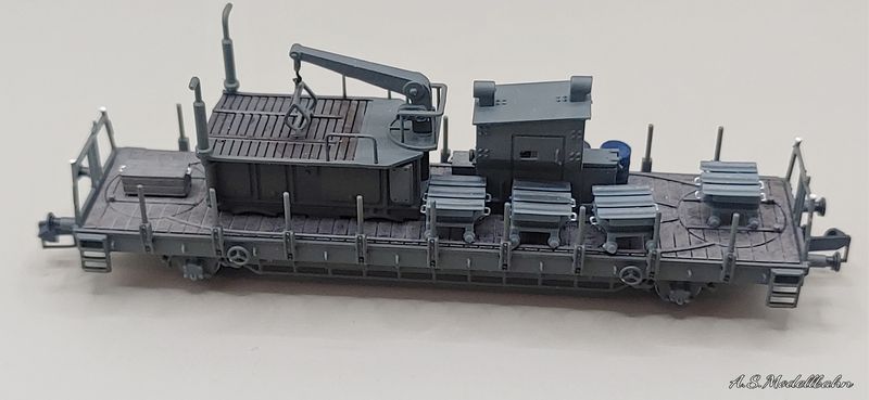 Ammunition feeder wagon N Gauge