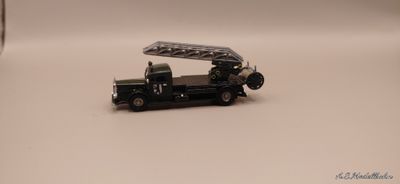 Mercedes Benz fire engine with turntable ladder 1938