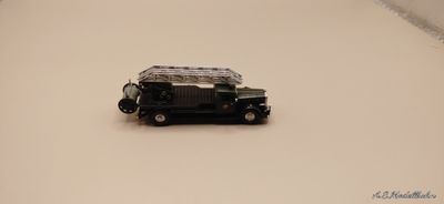 Magirus Deutz Fire truck with turntable ladder