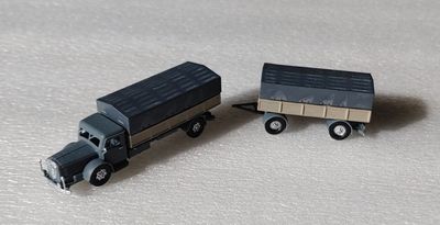 Büssing NAG LKW 1938 Pritsche mit Plane