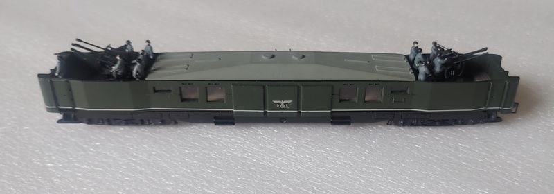 Reich Government train flakwagen conversion kit