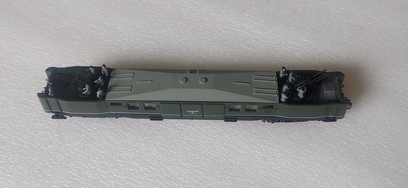 Reich Government train flakwagen conversion kit
