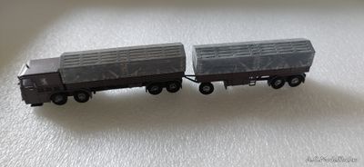 Faun L 1500 D 587 with trailer