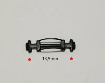 Coupling rod with brake hoses for NEM 355 shaft 10 pcs